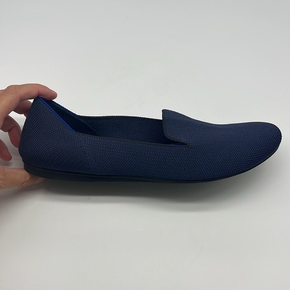 Rothy's - The Loafer Navy Round Toe Lightweight Slip On Flat Loafer Size 8 - Picture 5 of 16